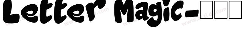 Letter Magic字体转换